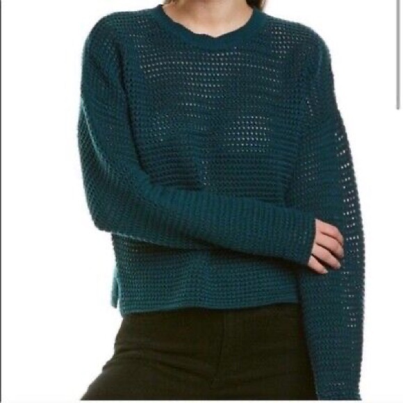 Anthropologie Moon and Madison Crew Neck Chunky Knit Loose Sleeve Size Small - Picture 1 of 8